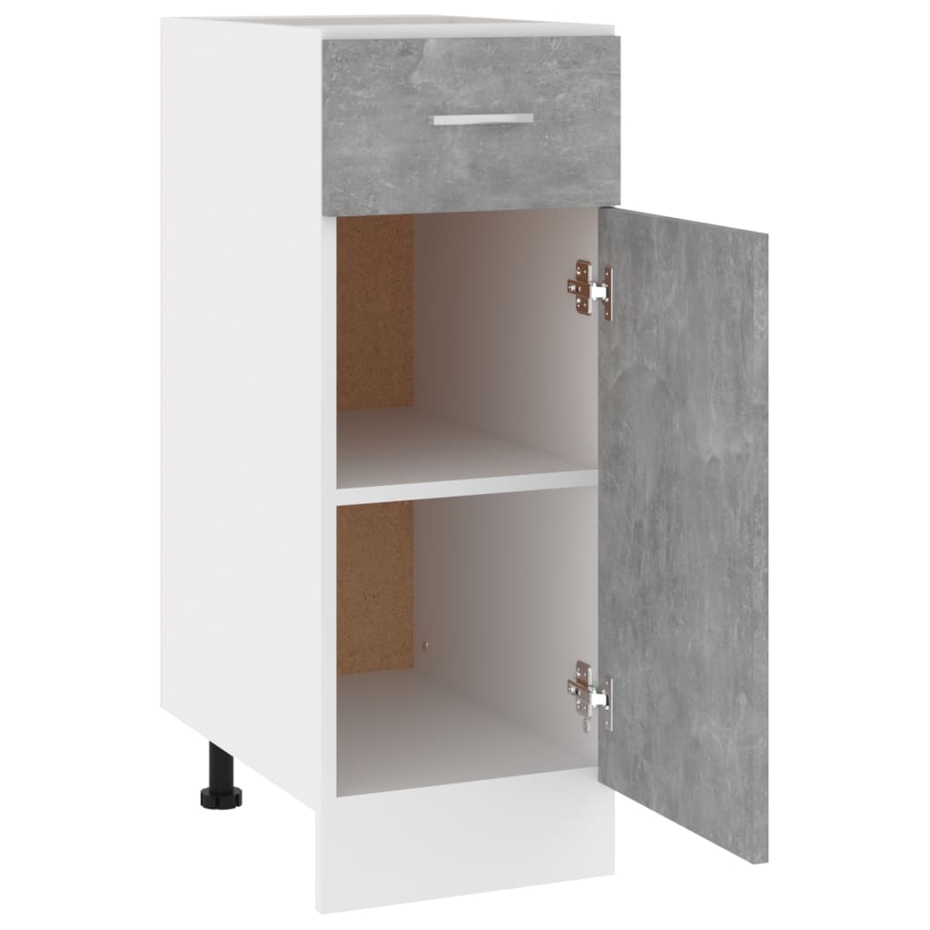 Betongrau Küchenschrank Küchenzeile Einbauküche Unterschrank Hängeschrank Module - Bild 41 von 310