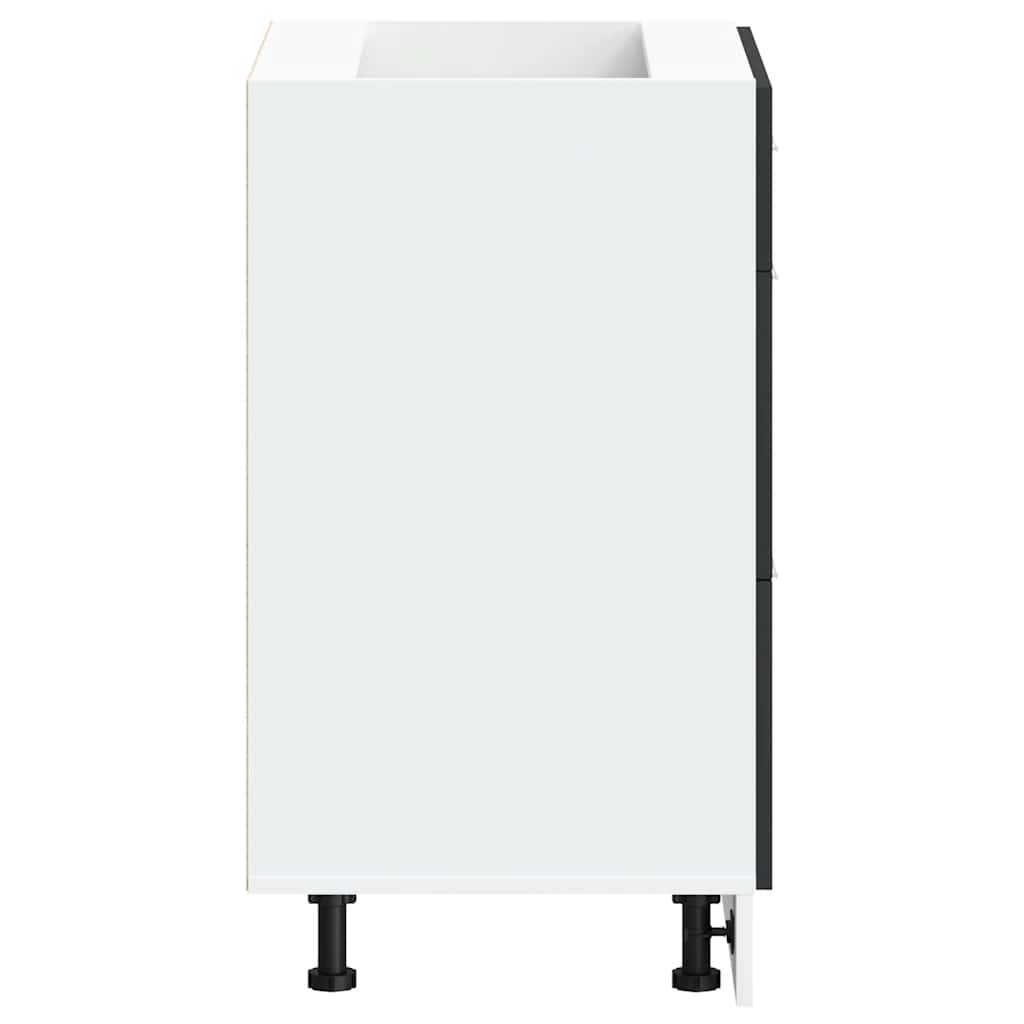 Schwarz Küchenschrank Küchenzeile Einbauküche Unterschrank Hängeschrank Module - Bild 99 von 295