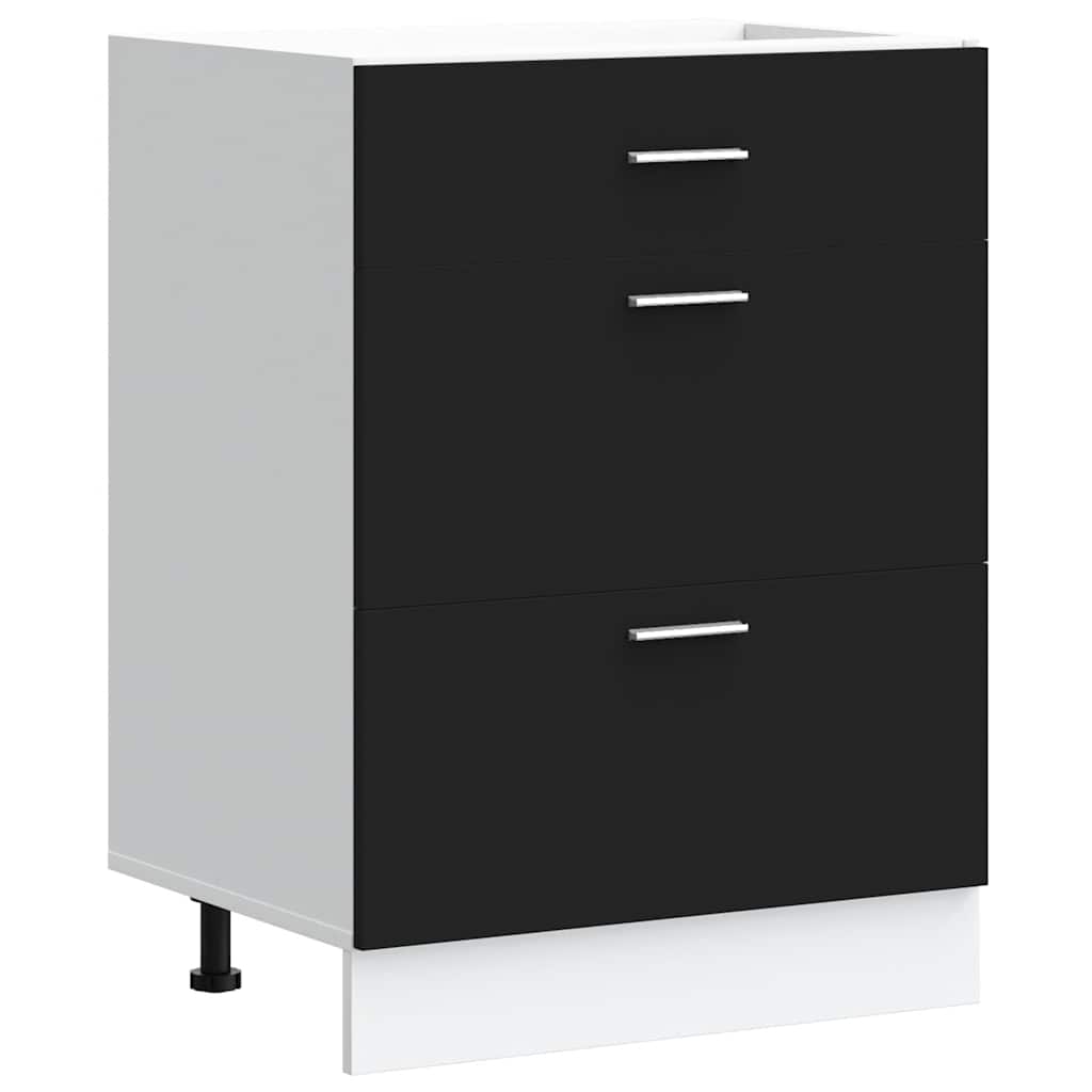 Schwarz Küchenschrank Küchenzeile Einbauküche Unterschrank Hängeschrank Module - Bild 93 von 295