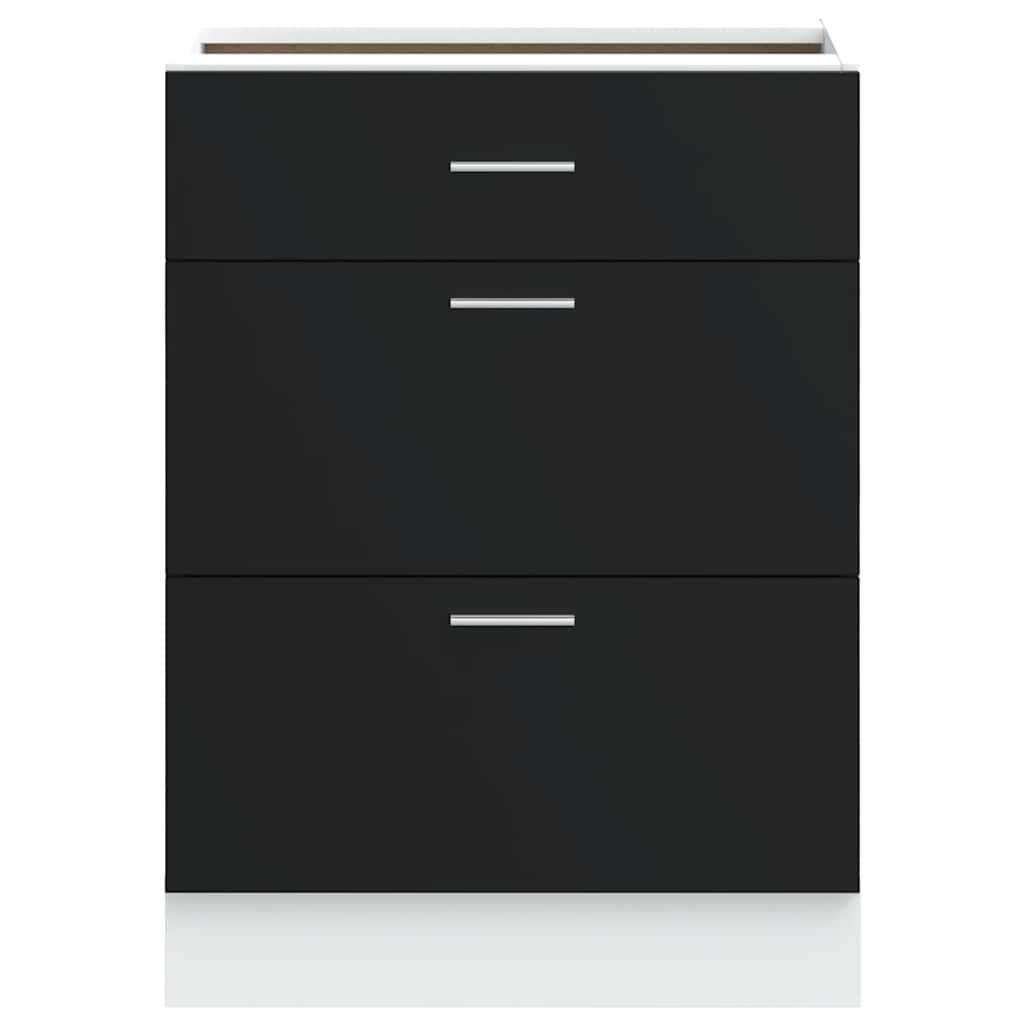 Schwarz Küchenschrank Küchenzeile Einbauküche Unterschrank Hängeschrank Module - Bild 98 von 295