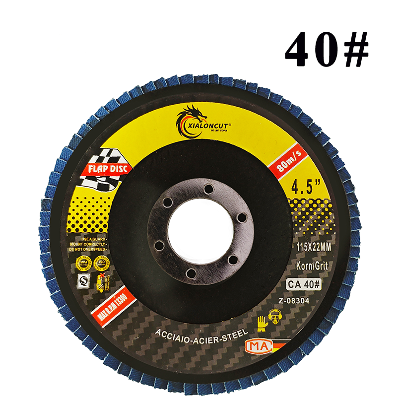 20x 10x Flap Discs 115mm Sanding 40 60 80 120 Grit Grinding Wheels Discs 4.5" UK