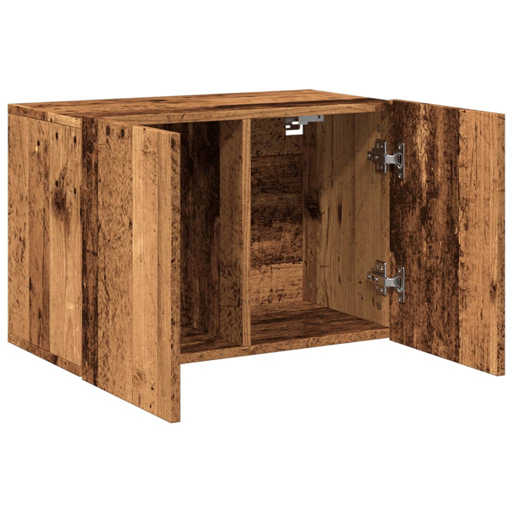 TV Wandschrank Lowboard Fernsehschrank Hängeschrank TV Möbel 60/80/100 cm - Bild 79 von 91
