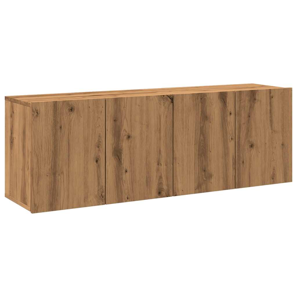 TV Wandschrank Lowboard Fernsehschrank Hängeschrank TV Möbel 60/80/100 cm - Bild 90 von 91