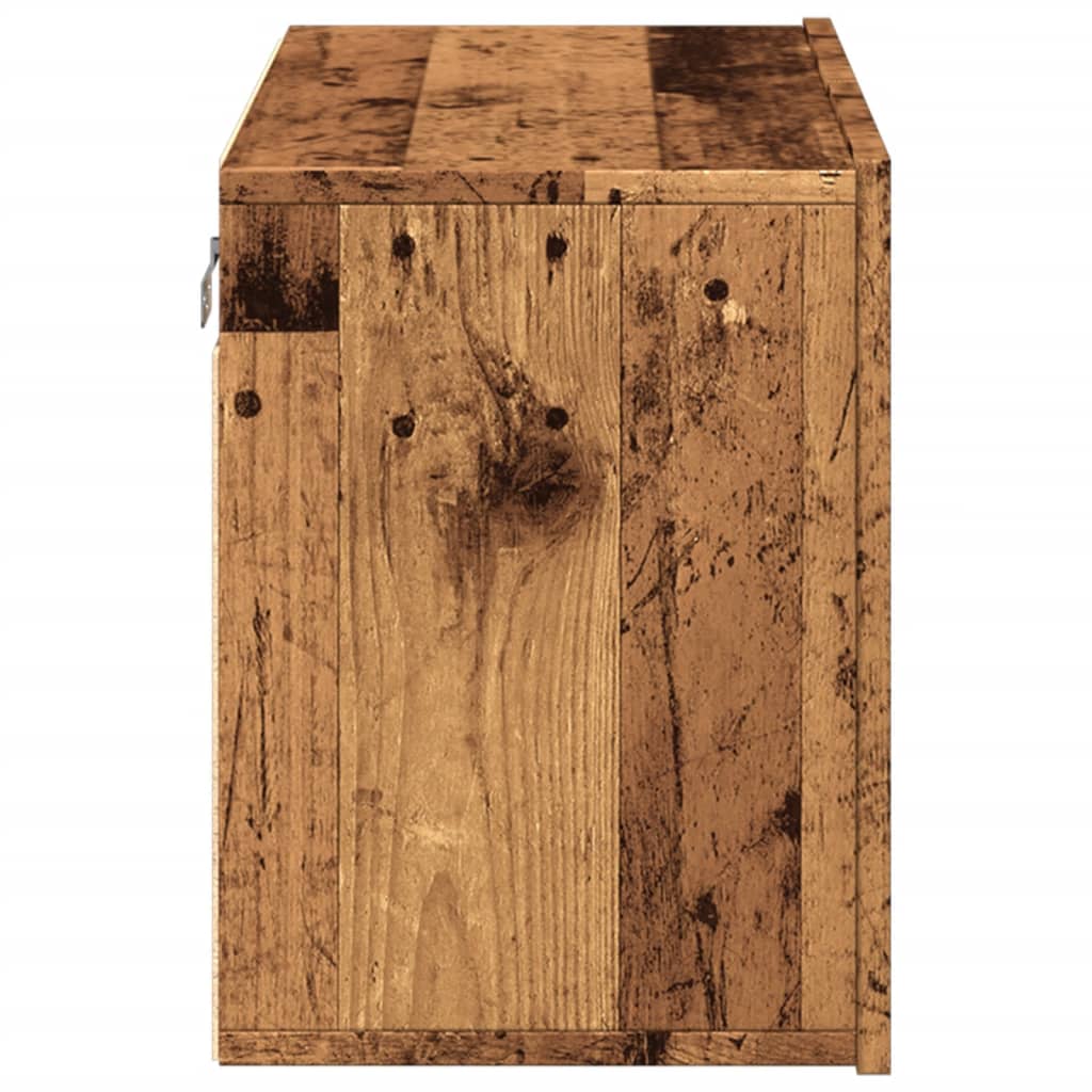 TV Wandschrank Lowboard Fernsehschrank Hängeschrank TV Möbel 60/80/100 cm - Bild 80 von 91