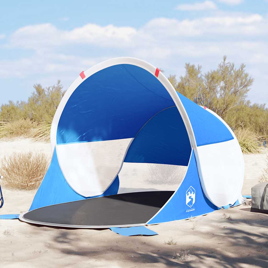 Strandmuschel Pop Up Strandzelt Sonnenschutz Outdoor Campingzelt Sichtschutz Neu - Bild 19 von 21