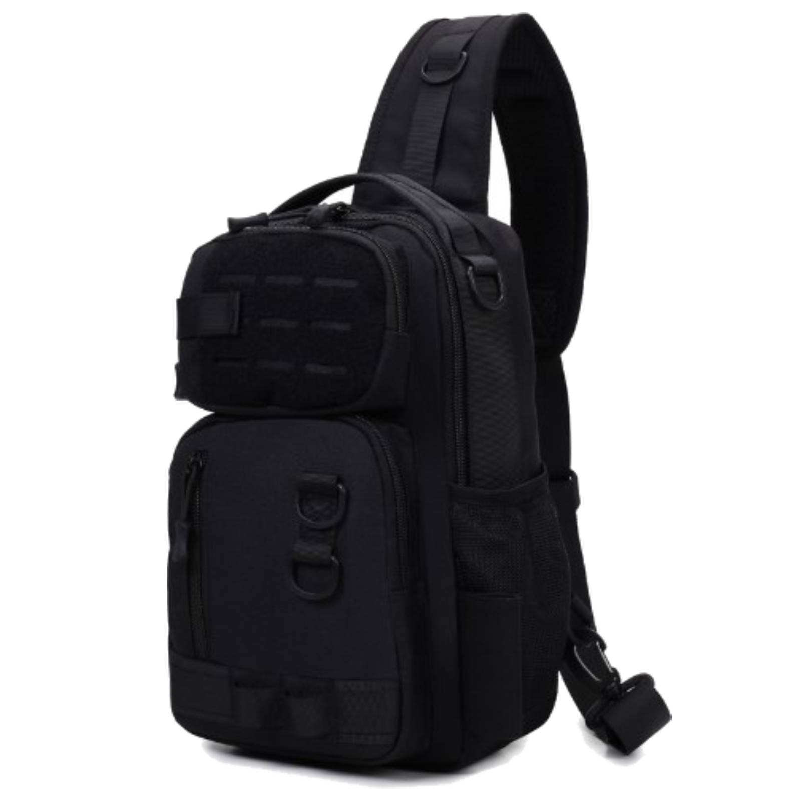 Military Tactical Sling Chest Bag Large Molle Crossbody Army Shoulder Backpack - Picture 26 of 27