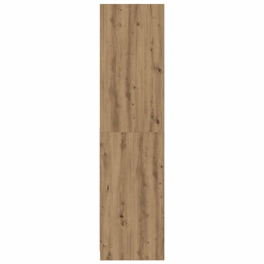 Kleiderschrank mit 2 Schubladen Offen Garderoben Schrank (30-100)x80x200cm - Bild 97 von 103