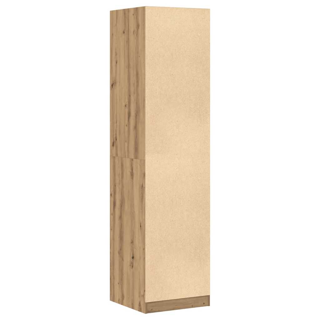 Kleiderschrank mit 2 Schubladen Offen Garderoben Schrank (30-100)x80x200cm - Bild 98 von 103