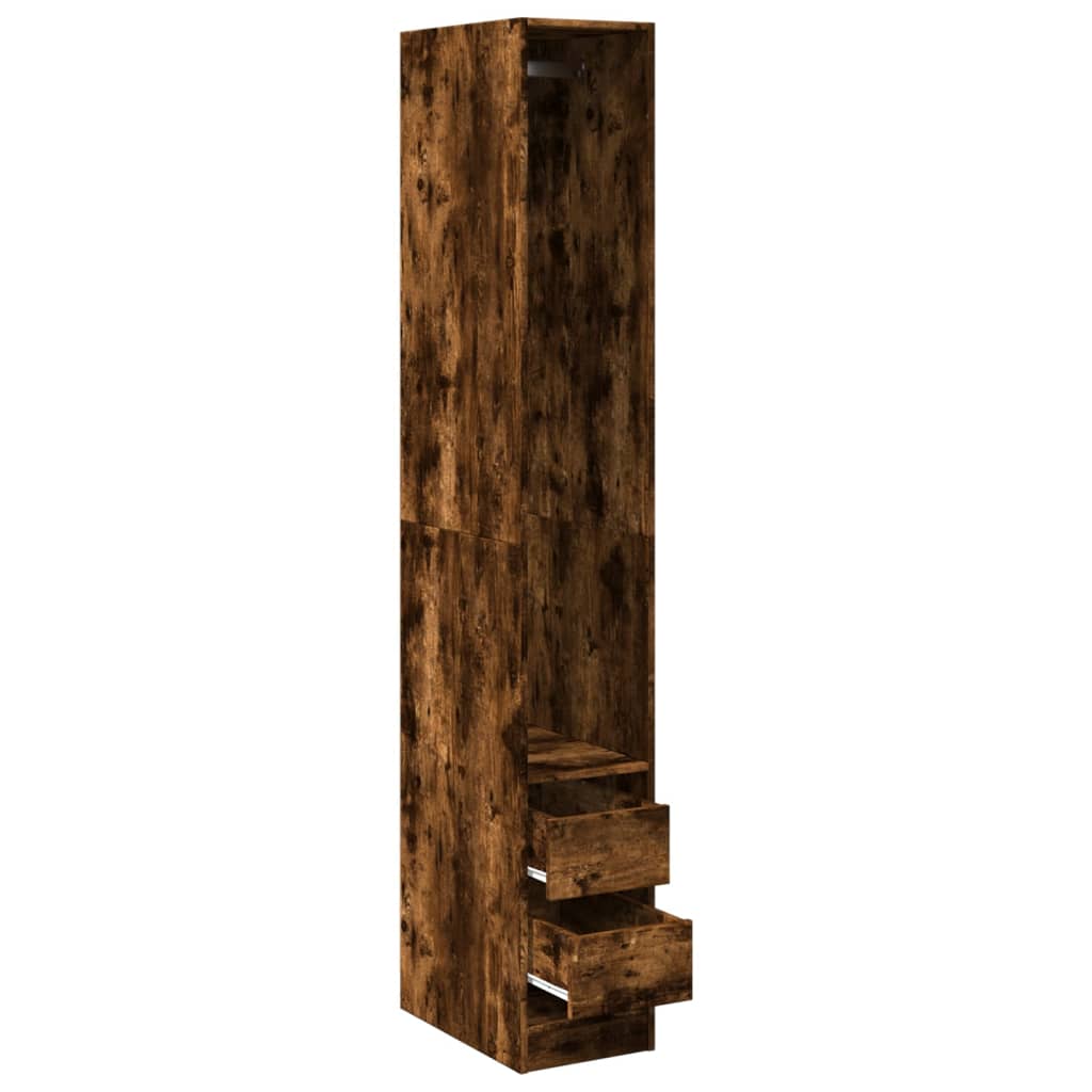 Kleiderschrank mit 2 Schubladen Offen Garderoben Schrank (30-100)x80x200cm - Bild 54 von 103