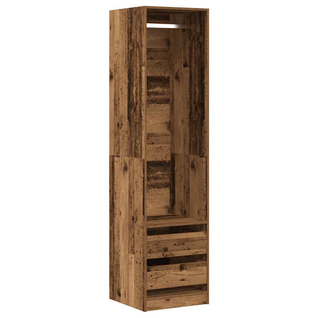 Kleiderschrank mit 2 Schubladen Offen Garderoben Schrank (30-100)x80x200cm - Bild 90 von 103