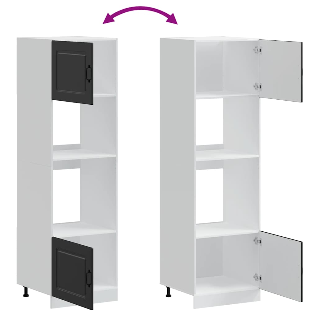 Kalmar Line - Schwarz Küchenschrank Küchenzeile Unterschrank Einbauküche Schrank - Bild 280 von 283