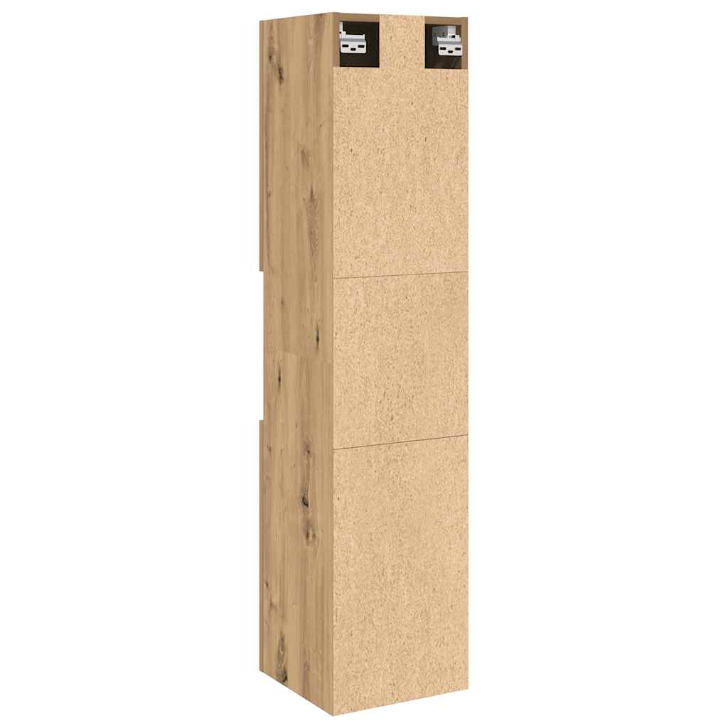 Badschrank Wandschrank Hochschrank Badezimmerschrank Hängeschrank 30x30x130cm - Bild 138 von 153