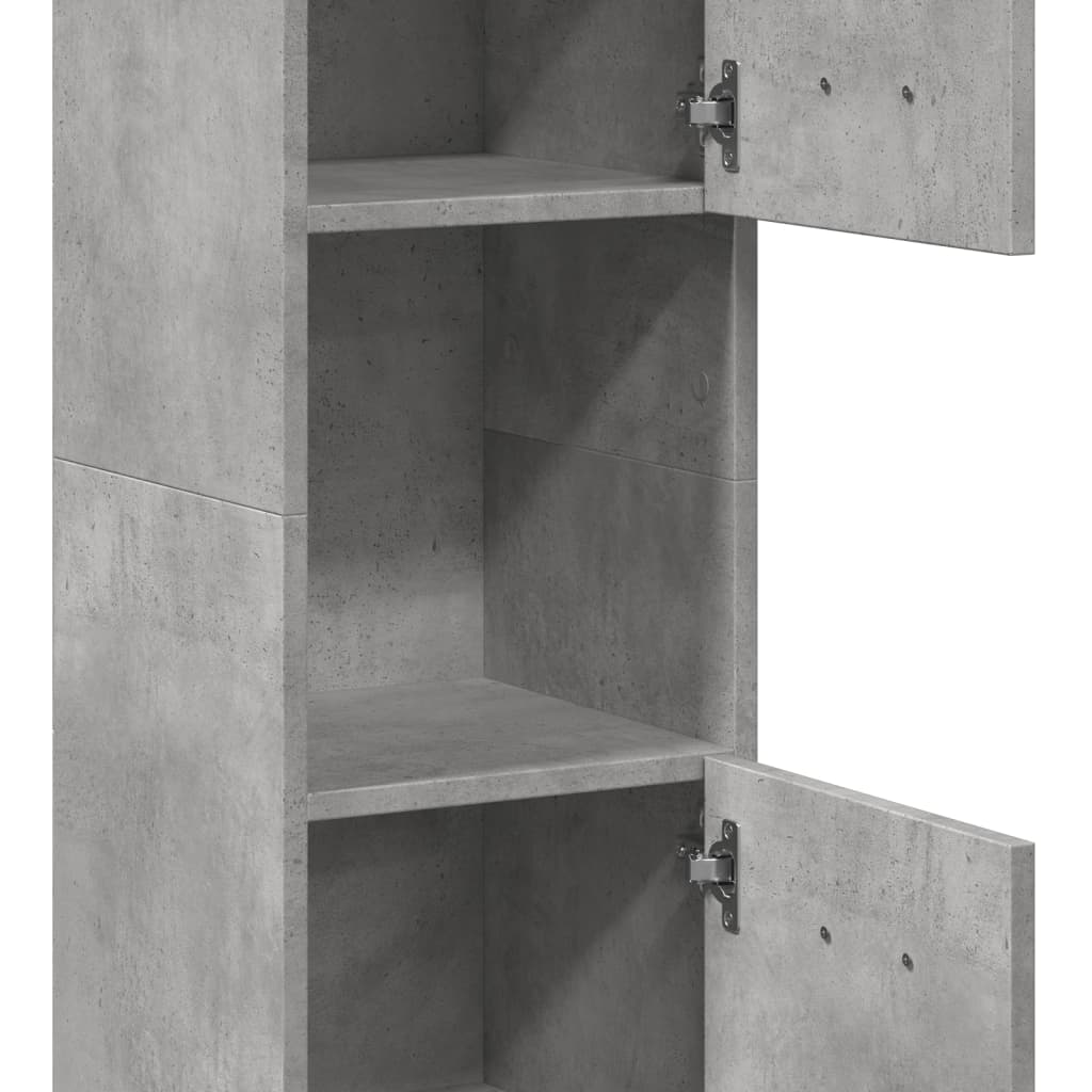 Badschrank Wandschrank Hochschrank Badezimmerschrank Hängeschrank 30x30x130cm - Bild 51 von 153