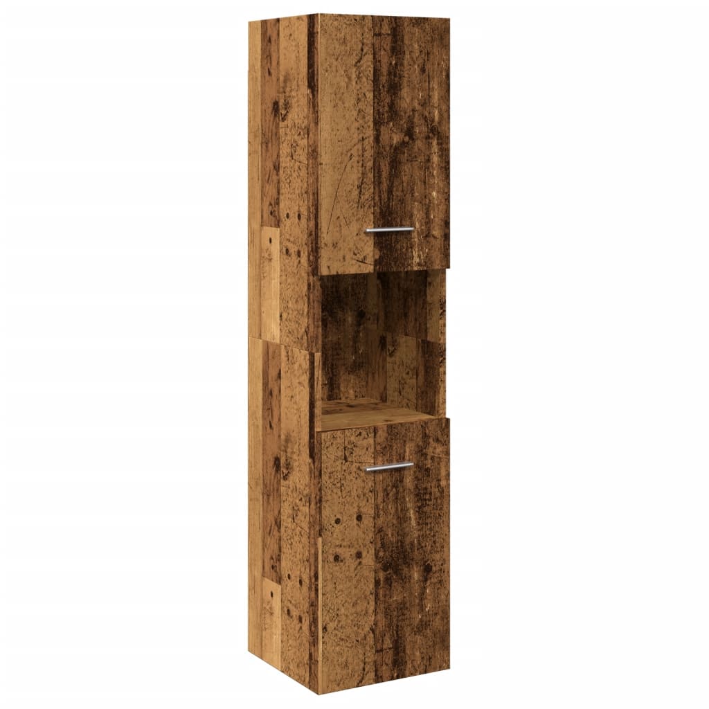 Badschrank Wandschrank Hochschrank Badezimmerschrank Hängeschrank 30x30x130cm - Bild 122 von 153