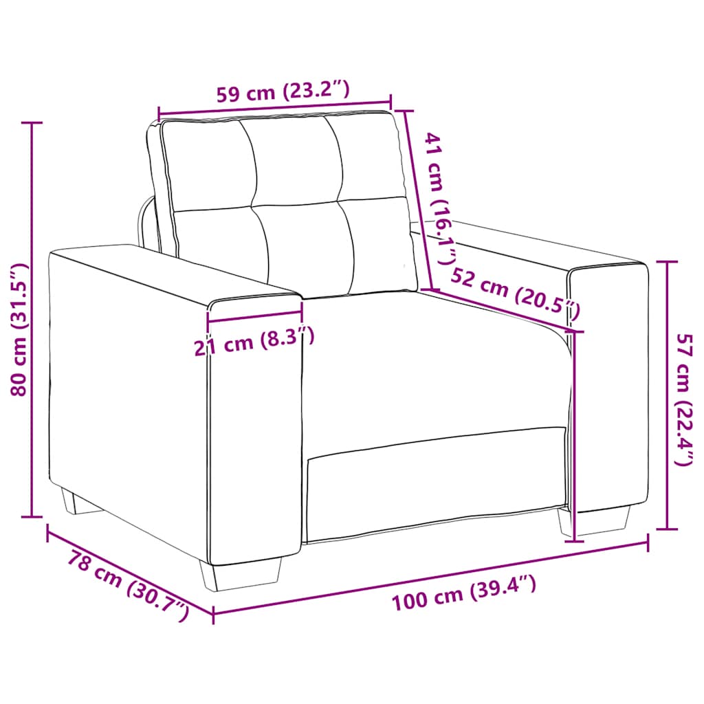 1/2/3 Sitzer Loungesessel Sessel Sofa Fernsehsessel Clubsessel Relaxsessel Samt - Bild 71 von 330