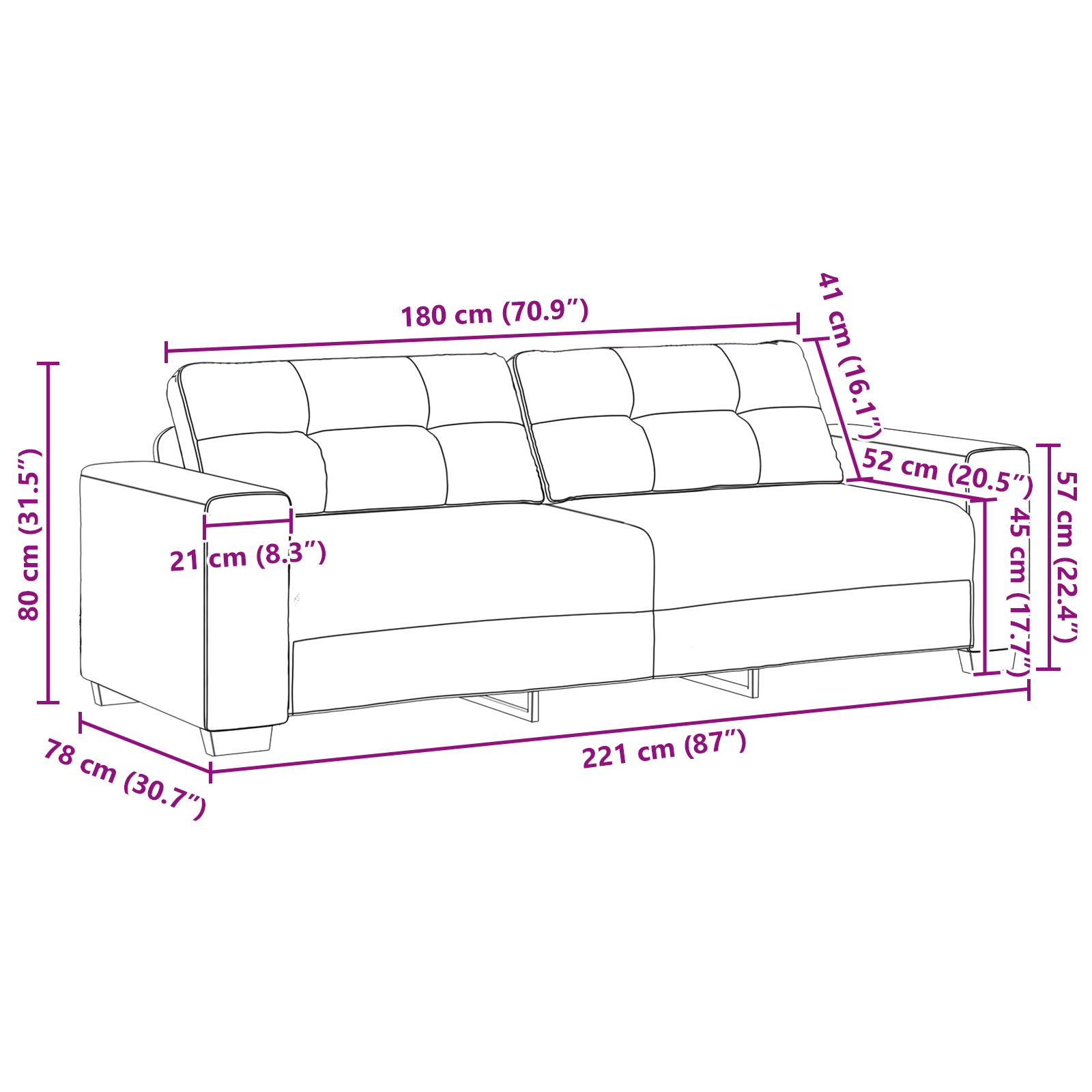 1/2/3 Sitzer Loungesessel Sessel Sofa Fernsehsessel Clubsessel Relaxsessel Samt - Bild 290 von 330