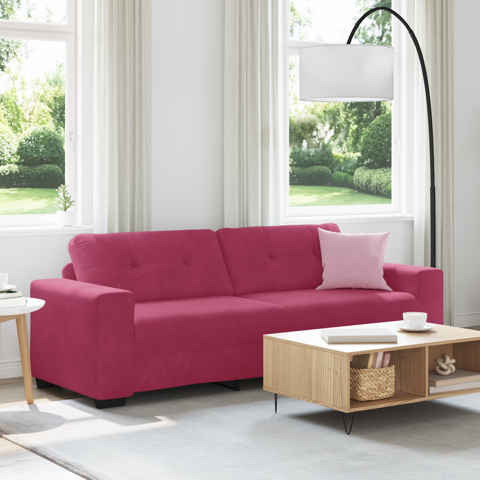 1/2/3 Sitzer Loungesessel Sessel Sofa Fernsehsessel Clubsessel Relaxsessel Samt - Bild 291 von 330