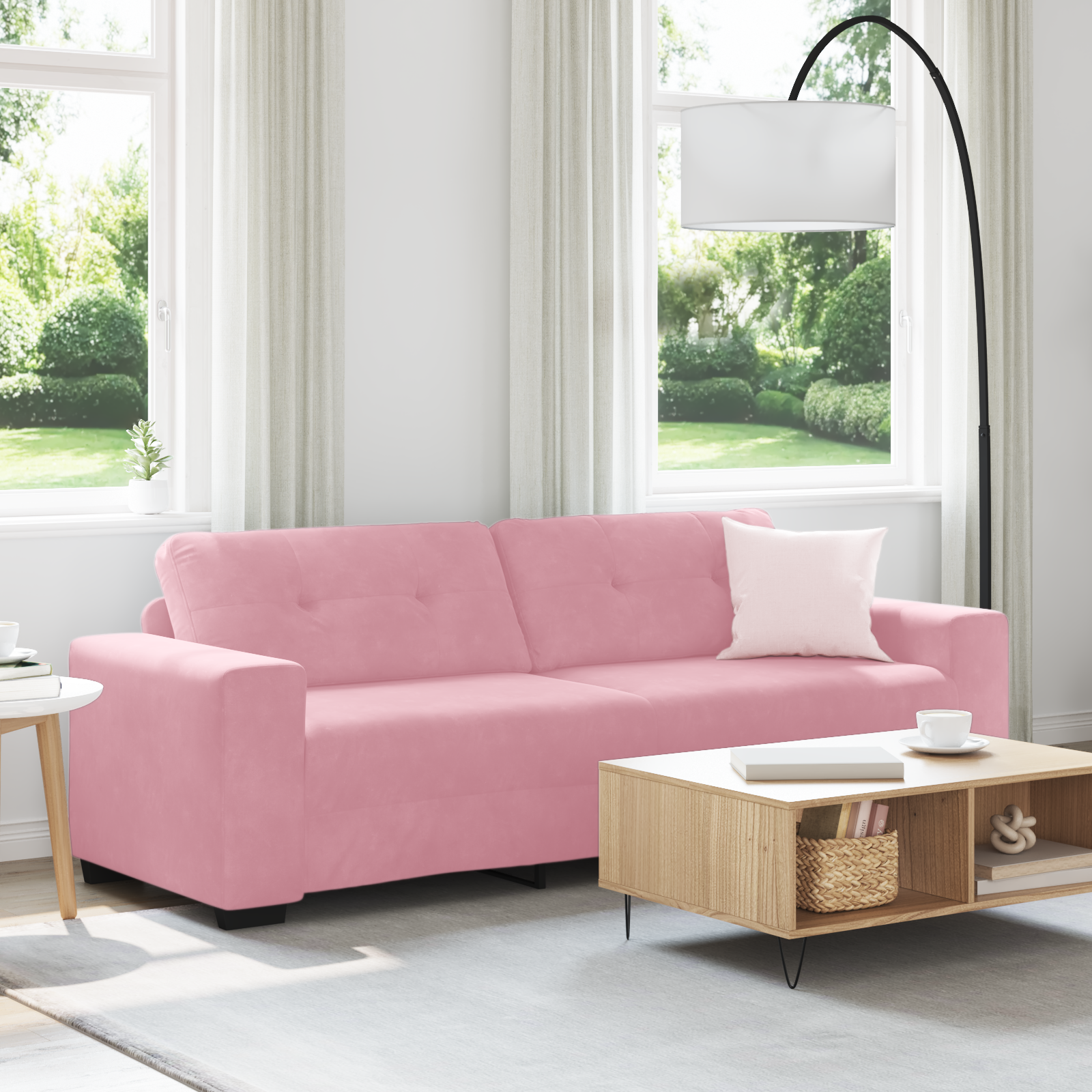 1/2/3 Sitzer Loungesessel Sessel Sofa Fernsehsessel Clubsessel Relaxsessel Samt - Bild 283 von 330