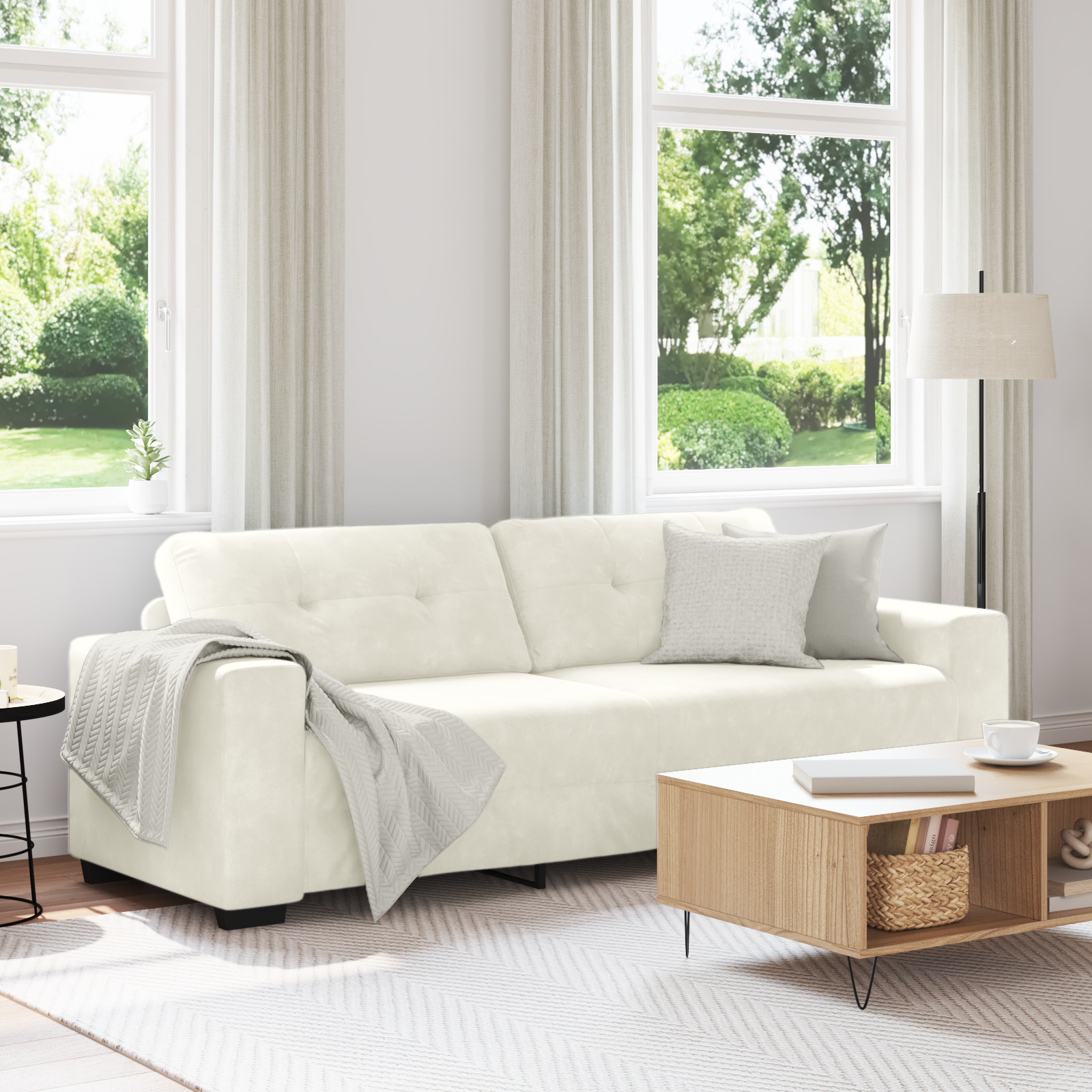 1/2/3 Sitzer Loungesessel Sessel Sofa Fernsehsessel Clubsessel Relaxsessel Samt - Bild 315 von 330