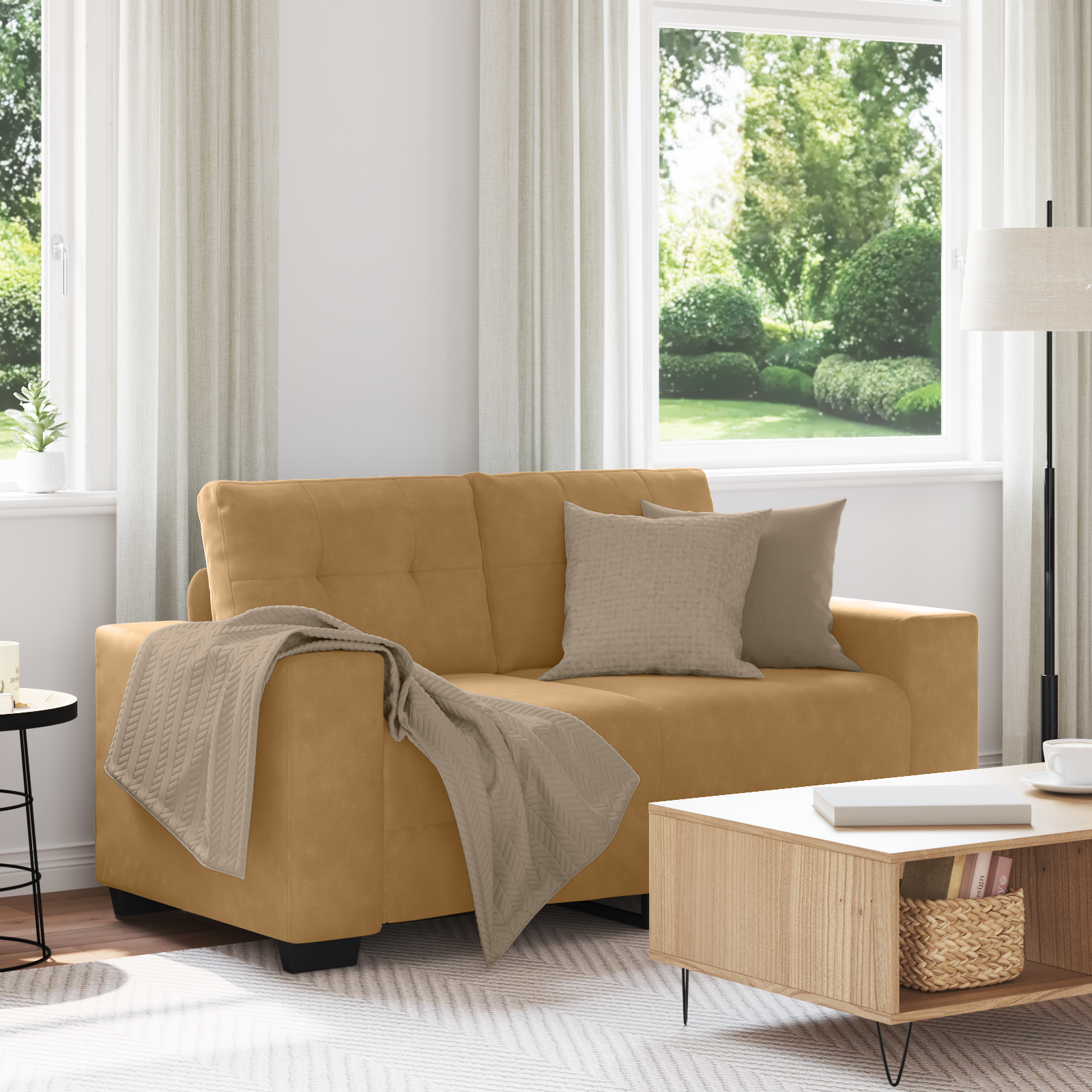 1/2/3 Sitzer Loungesessel Sessel Sofa Fernsehsessel Clubsessel Relaxsessel Samt - Bild 161 von 330