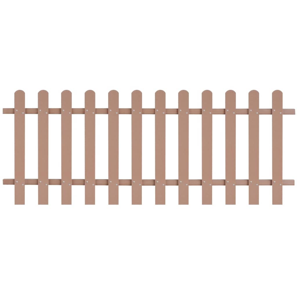 Lattenzaun WPC Gartenzaun Friesenzaun Zierzaun Zaunlatten Zaun 60/80/100/120cm - Bild 28 von 38