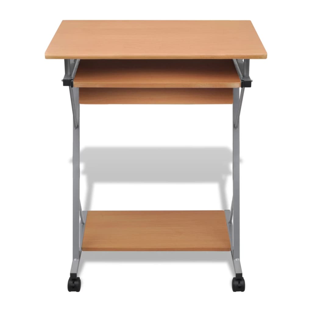 Computertisch Schreibtisch Rollen Bürotisch Computerwagen PC Tisch Computermöbel - Bild 16 von 19