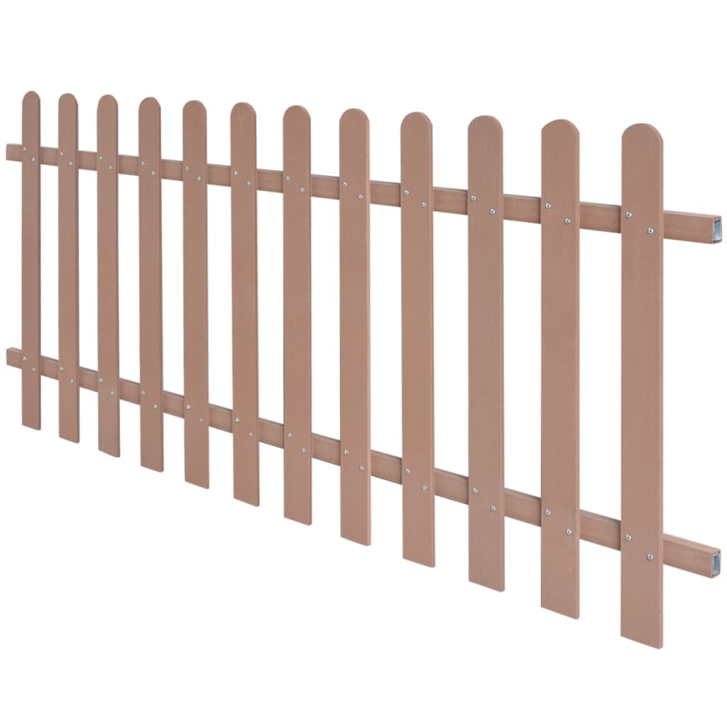 Lattenzaun WPC Gartenzaun Friesenzaun Zierzaun Zaunlatten Zaun 60/80/100/120cm - Bild 27 von 38