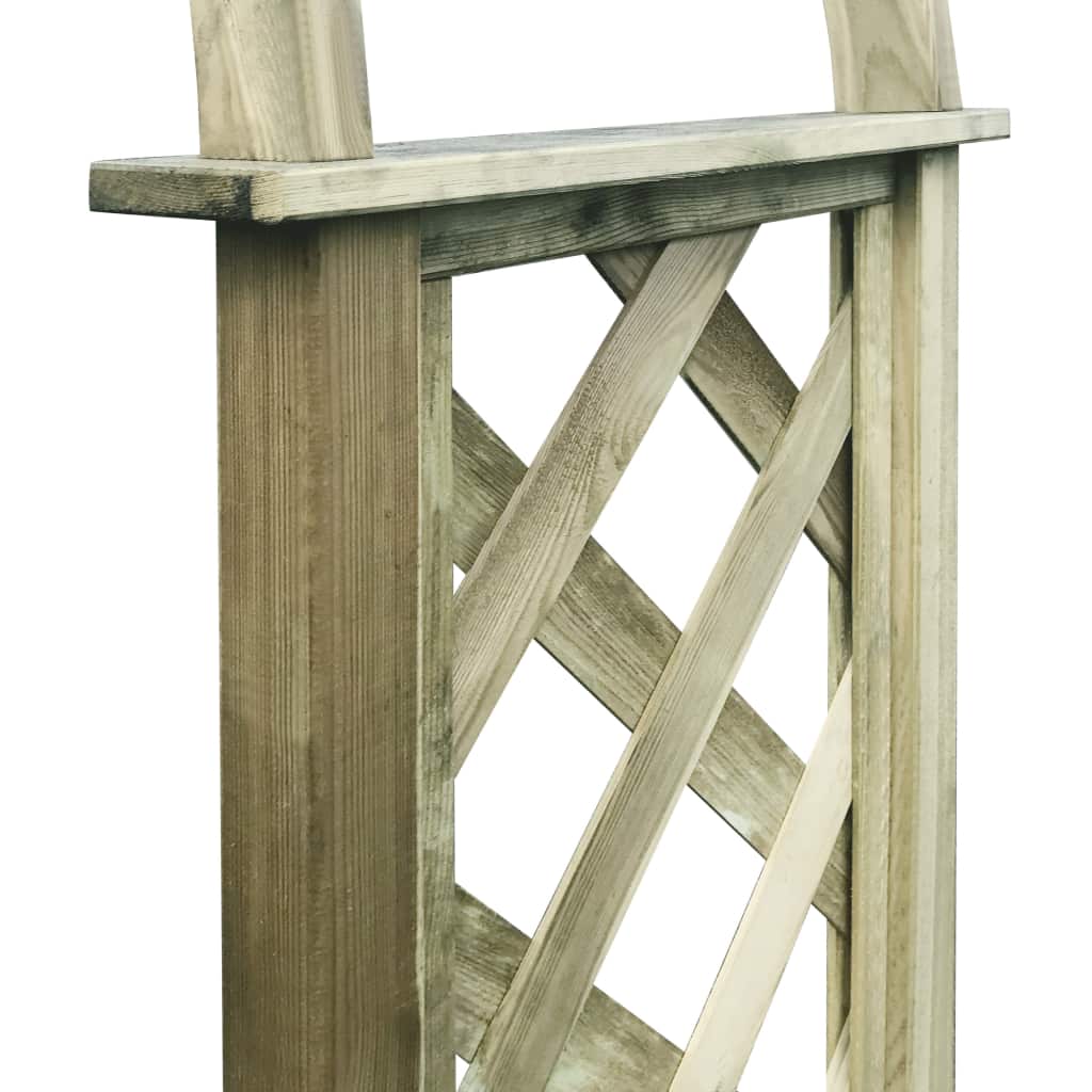 Rankgitter Garten officiel Pergola Rankhilfe Rankgitter Spalier Torbogen Holzbogen Holz