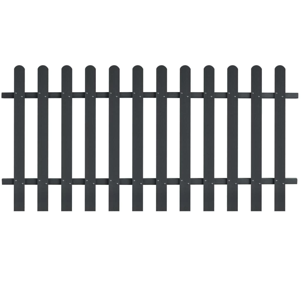 Lattenzaun WPC Gartenzaun Friesenzaun Zierzaun Zaunlatten Zaun 60/80/100/120cm - Bild 16 von 38