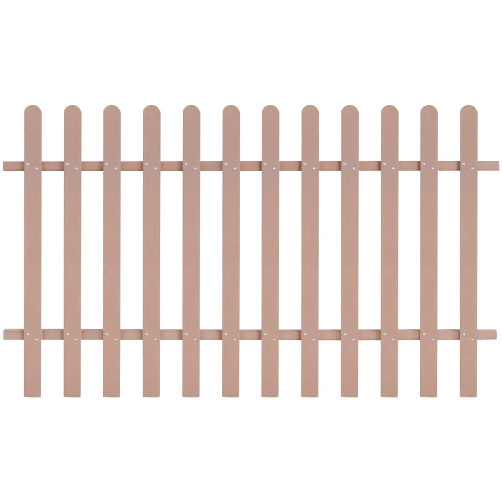 Lattenzaun WPC Gartenzaun Friesenzaun Zierzaun Zaunlatten Zaun 60/80/100/120cm - Bild 36 von 38