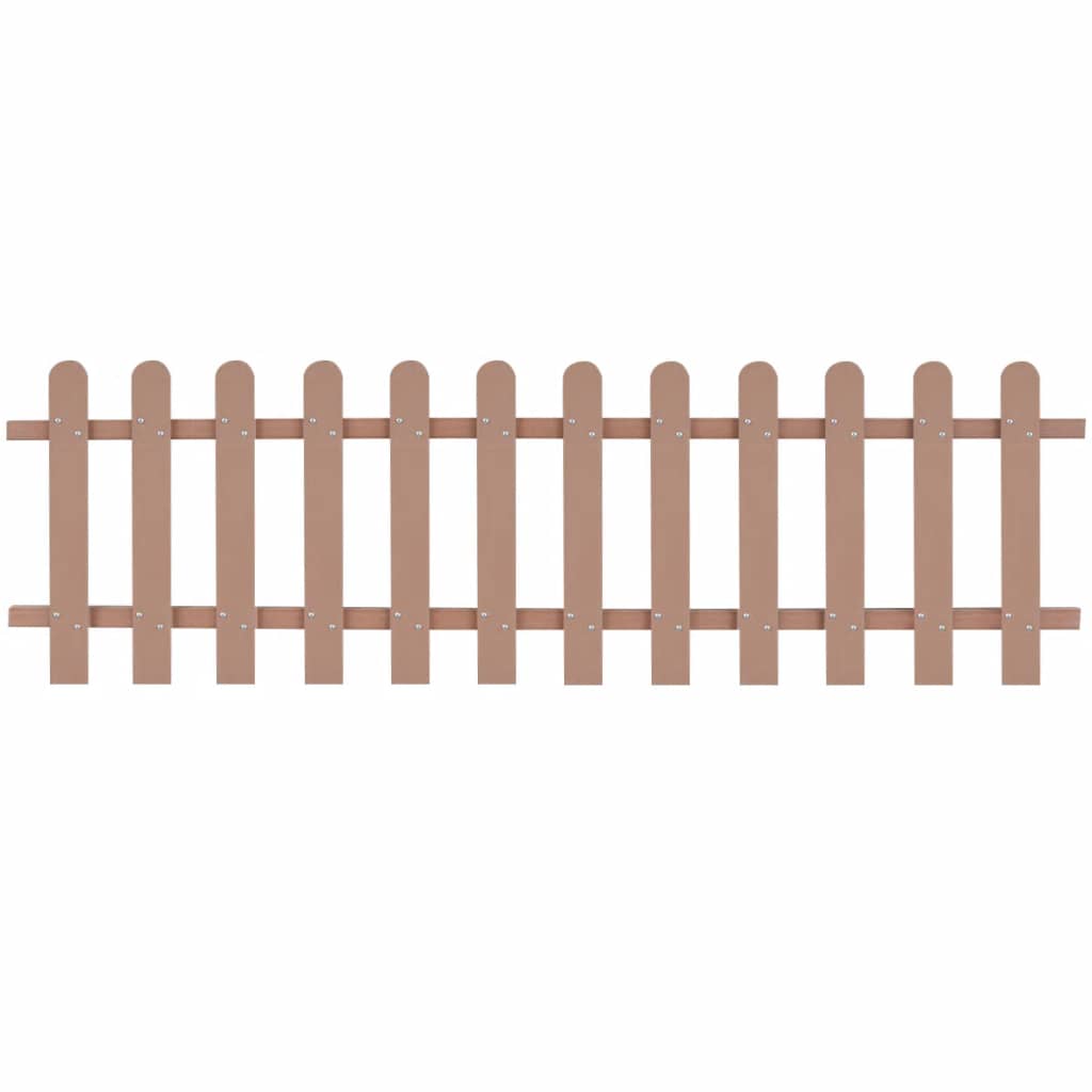 Lattenzaun WPC Gartenzaun Friesenzaun Zierzaun Zaunlatten Zaun 60/80/100/120cm - Bild 24 von 38