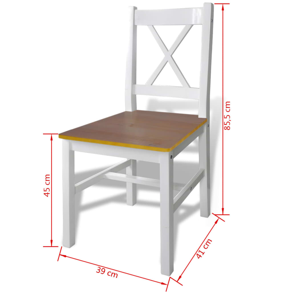 Essgruppe 3/5-tlg. Esstisch Holztisch Tischgruppe Küchentisch 1 Tisch 2/4 Stuhl - Bild 42 von 42