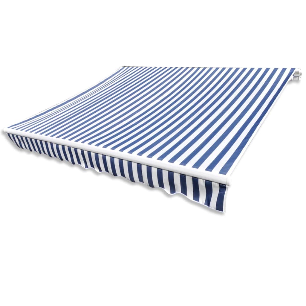 Markise Markisenstoff Dachplane Sonnendach Terrasse Gelb & Weiß/Blau/Weiß/Creme - Bild 12 von 26