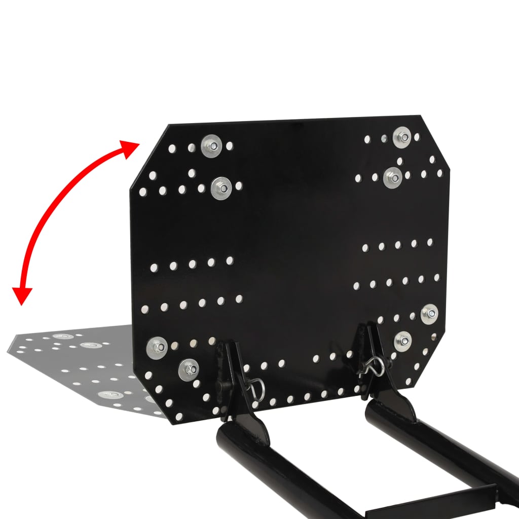 Schneeschild Schneepflug Schneeschieber Räumschild Schubrahmen für Stapler ATV - Bild 48 von 54