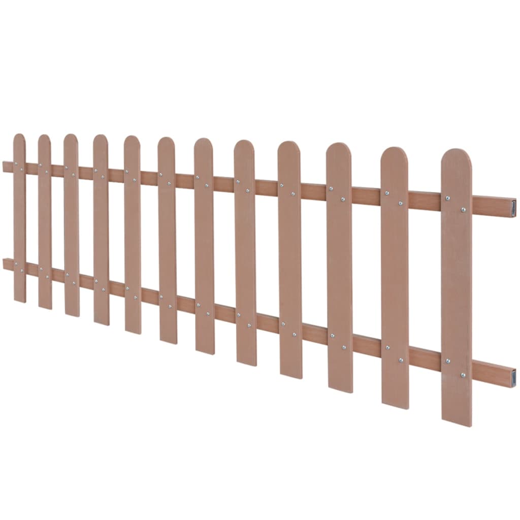 Lattenzaun WPC Gartenzaun Friesenzaun Zierzaun Zaunlatten Zaun 60/80/100/120cm - Bild 23 von 38