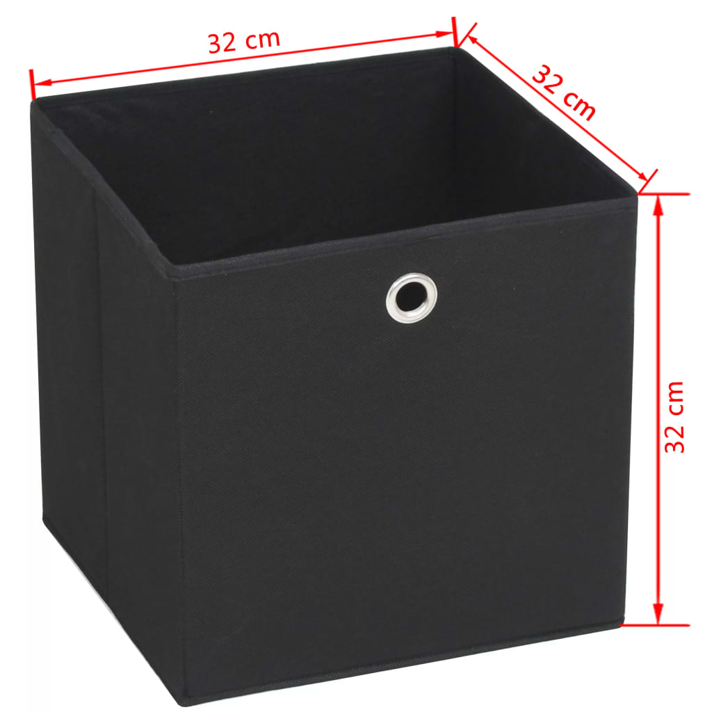 4/10 Stk. 32x32x32cm Aufbewahrungsboxen Deckel Korb Faltbox en Kinder Box Boxen - Bild 81 von 88