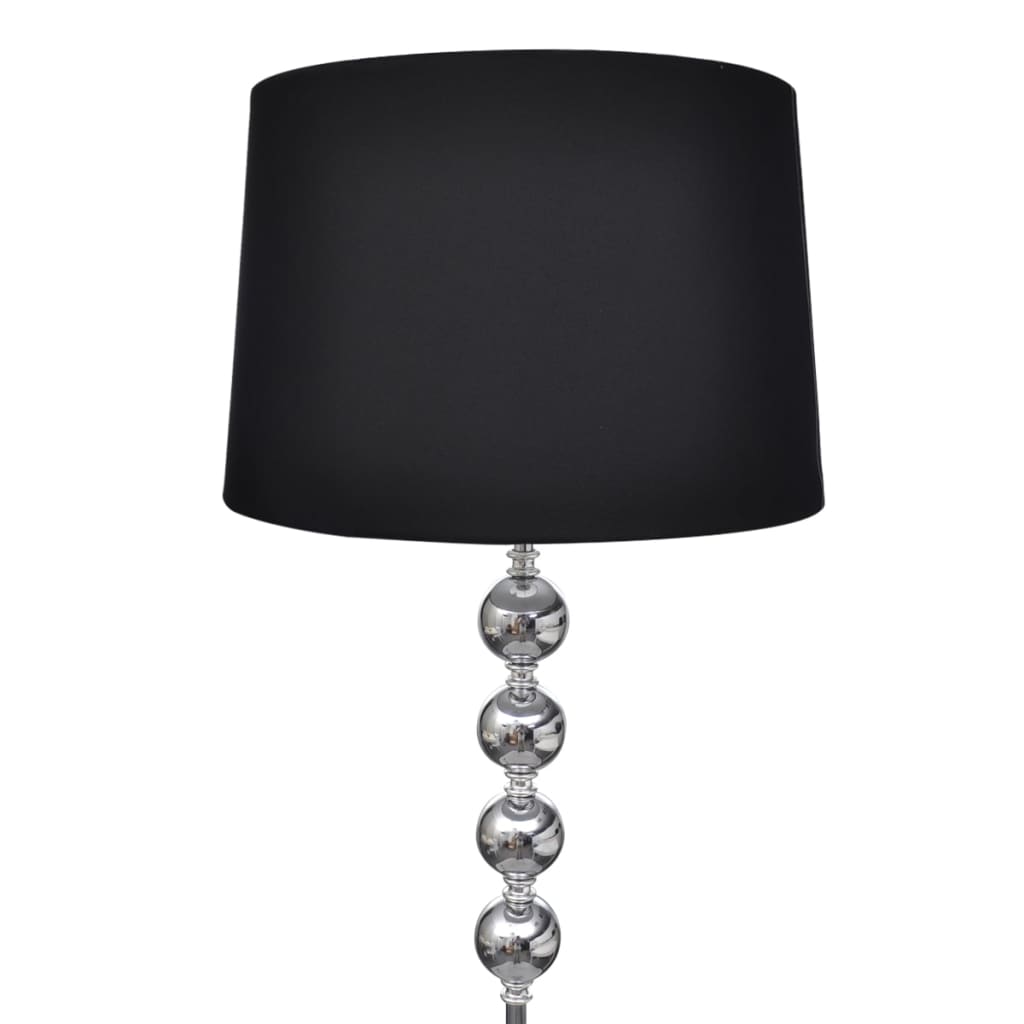 Stehlampe Stehleuchte Lampe Leuchte Standleuchte Wohnzimmerlampe mit Stoffschirm - Bild 7 von 16