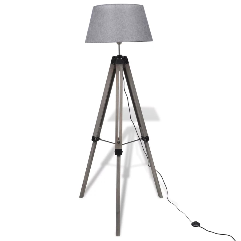 Stehlampe Stehleuchte Lampe Leuchte Standleuchte Wohnzimmerlampe mit Stoffschirm - Bild 10 von 16