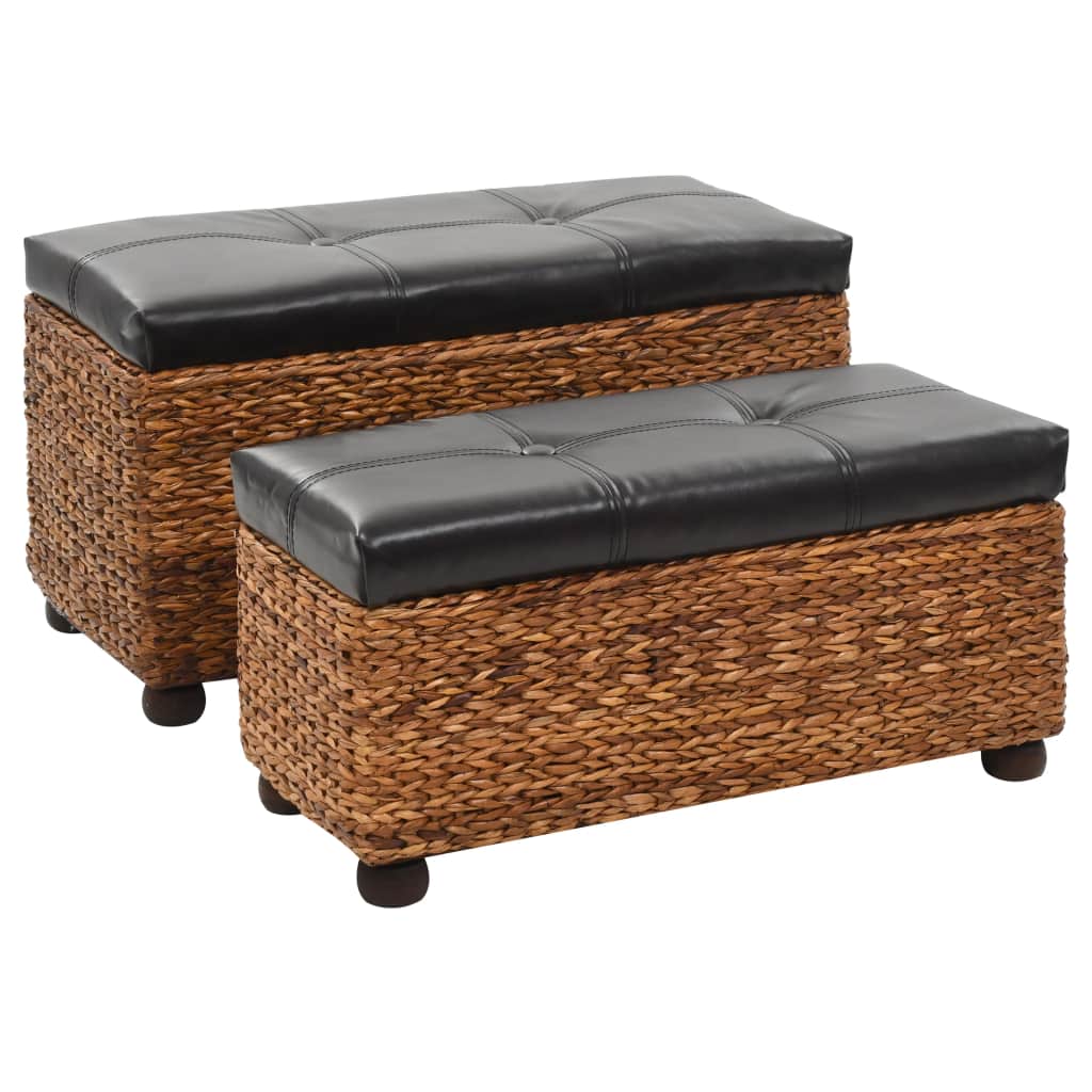 Sitzbank Sitzhocker mit Stauraum Aufbewahrungsbox Schuhbank Hocker Truhe NEU DE