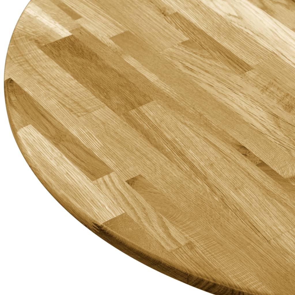 Solid Oak Wood Table Top Replacement Cover for Dining Coffee Side End Table