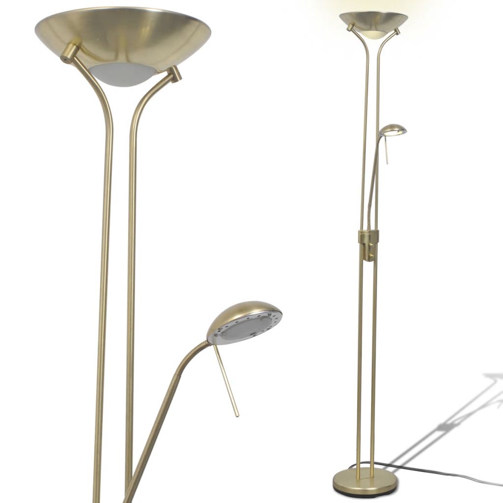 LED Stehleuchte Dimmbare Stehlampe Deckenfluter Standlampe Lampe - Bild 15 von 33