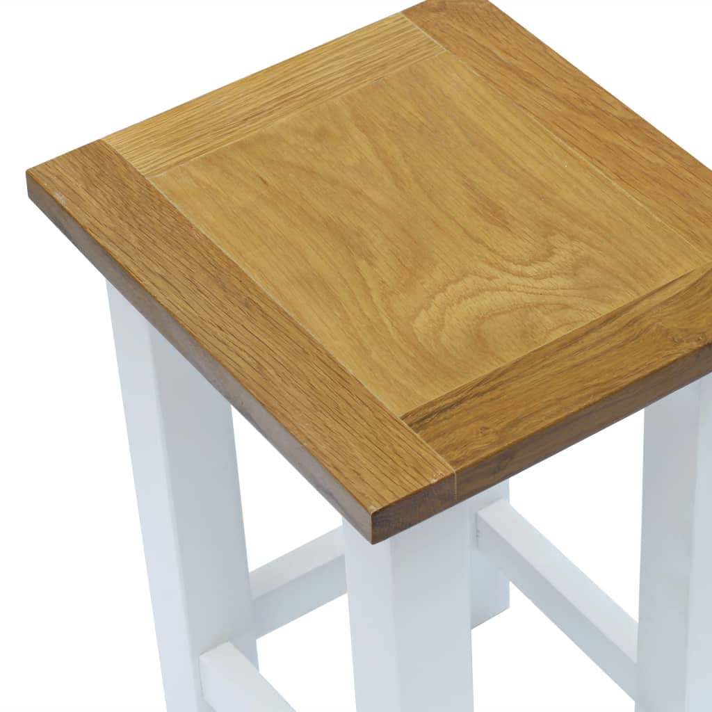 End Table Solid Oak Wood Bedside Cabinet Side Accent Display Plant Stand Small - Picture 4 of 23