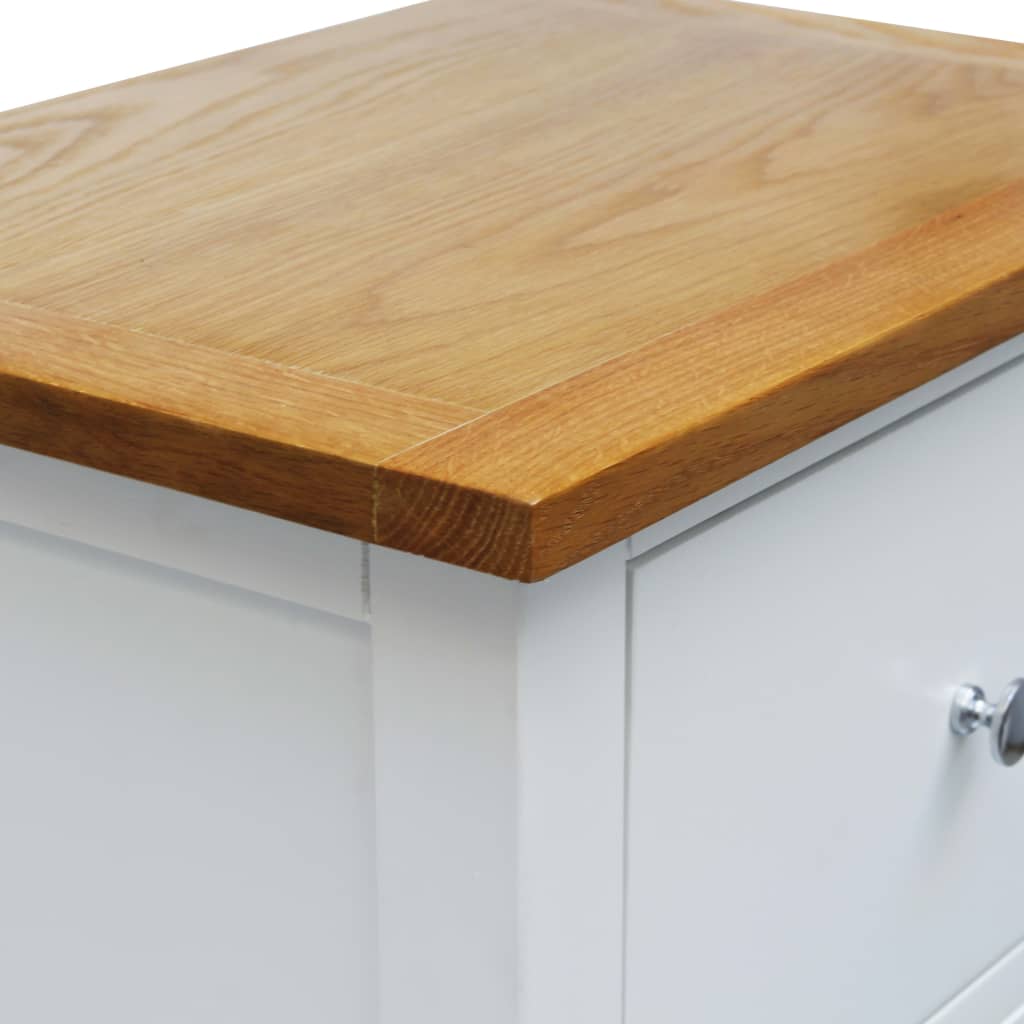 End Table Solid Oak Wood Bedside Cabinet Side Accent Display Plant Stand Small - Picture 15 of 23