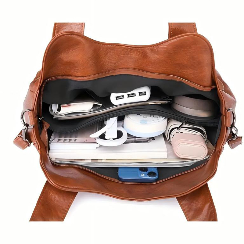 Ladies Handbag Designer Shoulder Tote Bag Women Purse Crossbody Leather Handbags - Picture 7 of 22