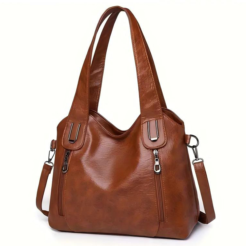 Ladies Handbag Designer Shoulder Tote Bag Women Purse Crossbody Leather Handbags - Picture 3 of 22