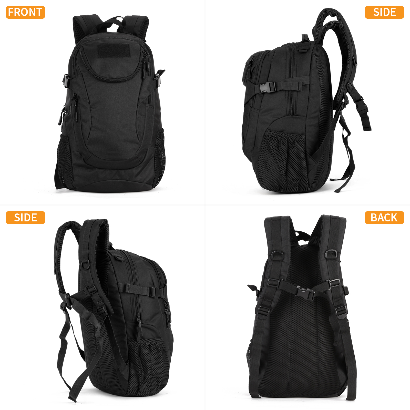 40L 60L Herren Damen Rucksack Wasserdicht Wanderrucksack Trekking Reiserucksack - Bild 6 von 75