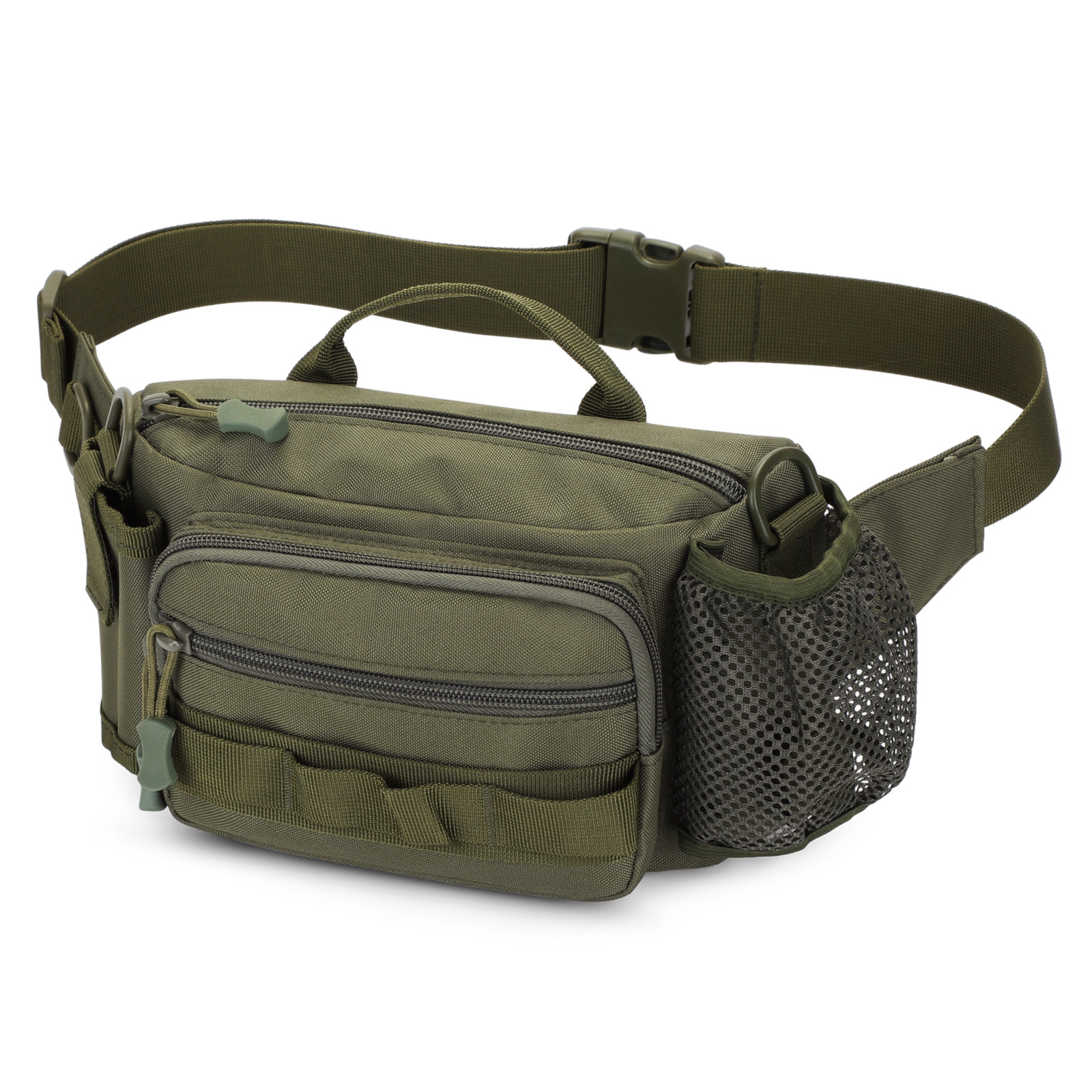 Military Tactical Waist Shoulder Bag Molle Crossbody Men Travel Hip Belt Bum Bag