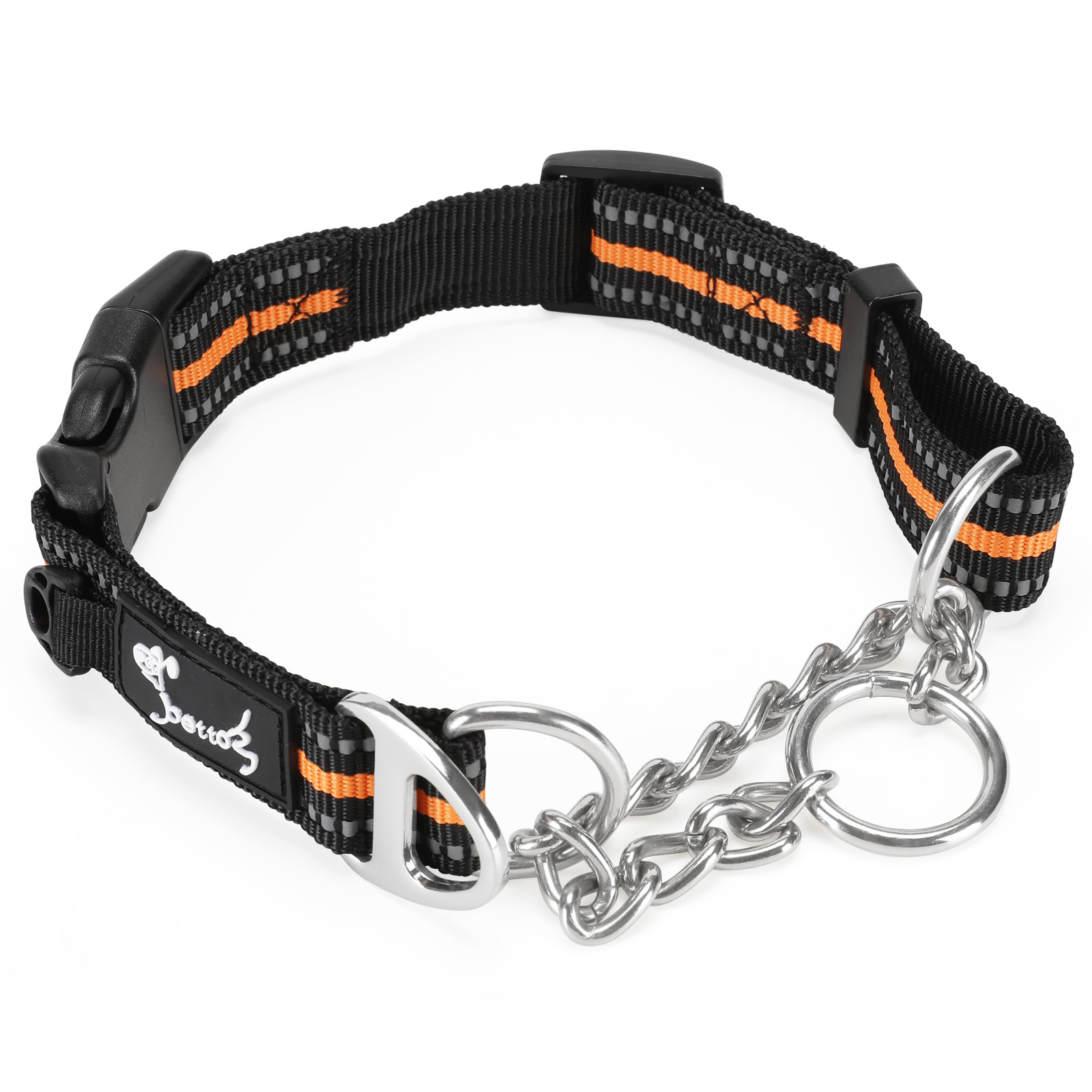 Dog Collar Pull Stop Collar Dogs with Safety Lock Collar Nylon - Picture 18 of 35