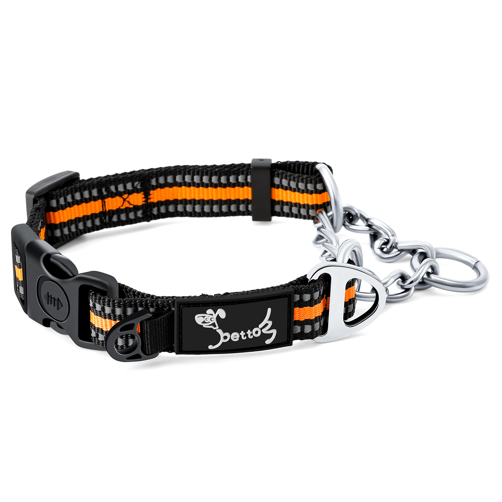 Dog Collar Pull Stop Collar Dogs with Safety Lock Collar Nylon - Picture 23 of 35
