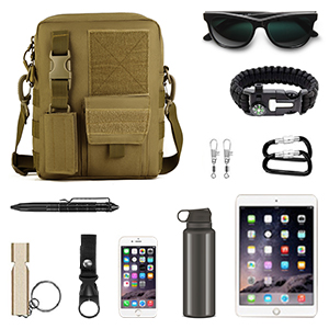 Men Shoulder Messenger Bag Canvas Tactical Crossbody Pack Small Sling Bag US - Picture 29 of 34
